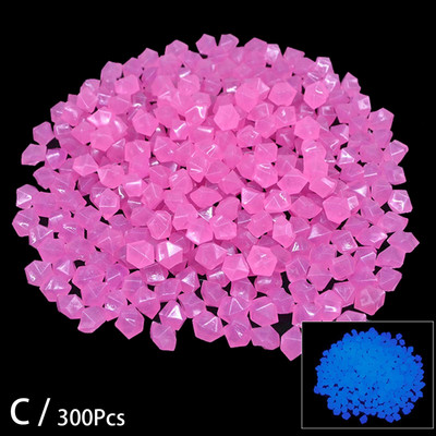 300 ks svetelné kamene farebné akvárium svetelné umelé kamene kamienky domáca záhradná dekorácia vonkajšia krajina