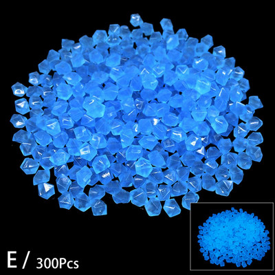 300 ks svetelné kamene farebné akvárium svetelné umelé kamene kamienky domáca záhradná dekorácia vonkajšia krajina