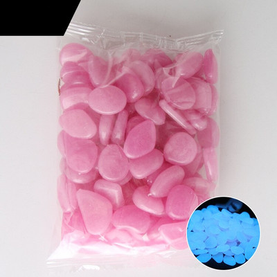 100/200/300 ks Vonkajšie nádvorie Svetelné kamene Prírodné kryštály Skaly Záhradné kamienky Žiariace akvárium Terénne dekorácie