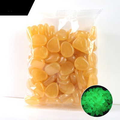 100/200/300 ks Vonkajšie nádvorie Svetelné kamene Prírodné kryštály Skaly Záhradné kamienky Žiariace akvárium Terénne dekorácie