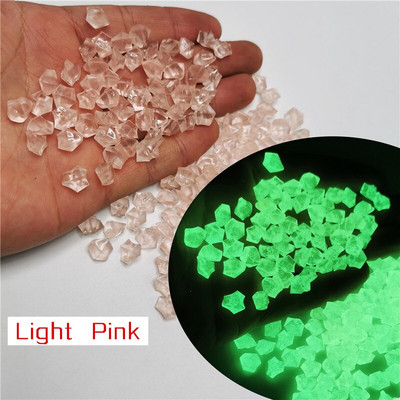 500 ks svietiace kamene záhradné kamienky svietiace mix farebných kamienkov kameň vonkajšie dekorácie akvária záhradná dekorácia štrk