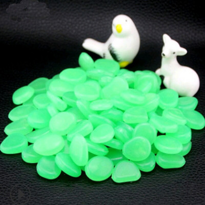 100 ks svietiaci v tme záhradné kamienky na chodníky, záhradná dekorácia, svietiace kamienky, rastliny, akvárium, svetelné kamene