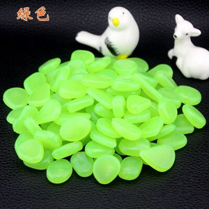 Záhradná dekorácia, svetelné kamene, svietiace v tme, dekoratívne kamienky, vonkajšia dekorácia akvária, kamienkové kamene, mix farieb