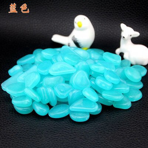 Záhradná dekorácia, svetelné kamene, svietiace v tme, dekoratívne kamienky, vonkajšia dekorácia akvária, kamienkové kamene, mix farieb