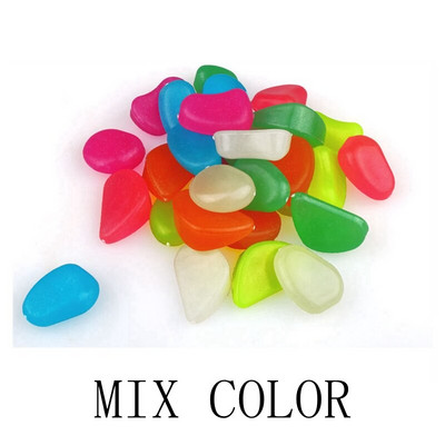 100 buc Pietre strălucitoare în întuneric Pietre strălucitoare Pietre pentru trotuare Alee de grădină Patio Peluză Grădină Decor pentru curte Pietre luminoase