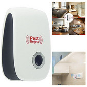 Respingător electric cu ultrasunete pentru dăunători Anti țânțari, controlul rozătoarelor, gândaci, insecte, ștecher american