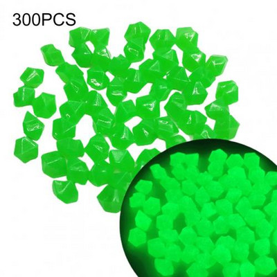 Papuošalai 300 vnt. Praktiškas vejos sodo kiemo dekoras Šviečiantys akmenys Namų apyvokos reikmenys Šviečiančios uolos, daugkartinio naudojimo namuose