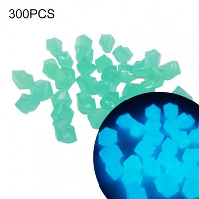 Papuošalai 300 vnt. Praktiškas vejos sodo kiemo dekoras Šviečiantys akmenys Namų apyvokos reikmenys Šviečiančios uolos, daugkartinio naudojimo namuose