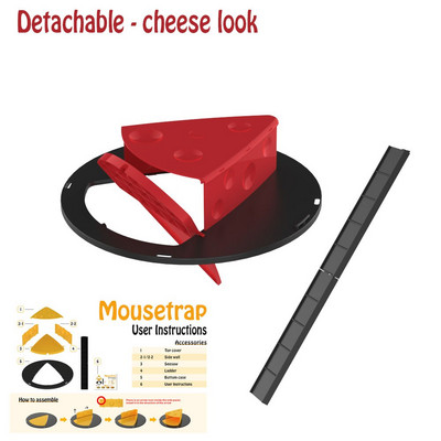 Veiksmingas pelės gaudyklė, daugkartinis išmanusis žiurkių gaudyklė, automatinis atstatymas Apverskite ir slyskite humaniškas lauke skirtas žiurkių žudikas su kibiru