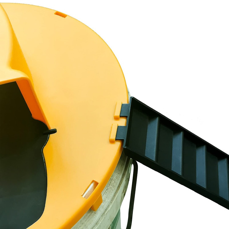 Veiksmingas pelės gaudyklė, daugkartinis išmanusis žiurkių gaudyklė, automatinis atstatymas Apverskite ir slyskite humaniškas lauke skirtas žiurkių žudikas su kibiru