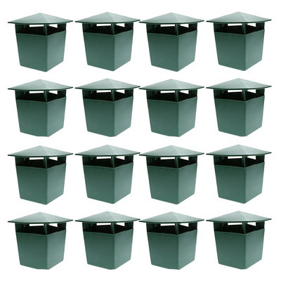 16 части бирени капани за охлюви Екологични за улавяне на охлюви Snails Catcher, безопасни за деца и домашни любимци