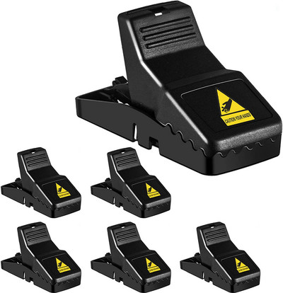 2/6 vnt. Daugkartinio naudojimo plastikiniai pelių gaudyklė žiurkėms pelėms gaudyti žiurkėms gaudytuvai, pelės kenkėjų žudikai, pelės spąstai Graužikų gaudyklė namams