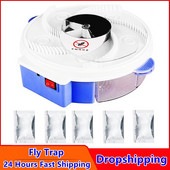 Електрически USB капан за мухи Външен градински мухоловка Вътрешен убиец на мухи, стръв, отхвърляне на вредители, контрол, ловец, домашен капан за мухи, дропшиппинг