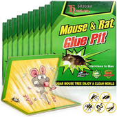 3-25 бр. Mouse Board Sticky Mice Glue Trap Високоефективен гризач Плъхове Bugs Catcher Pest Control Reject Нетоксичен Екологичен