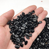 200g prírodný minerálny kameň obsidián štrk kryštály veľkoobchodné odmagnetizovanie DIY bytové dekorácie dekor