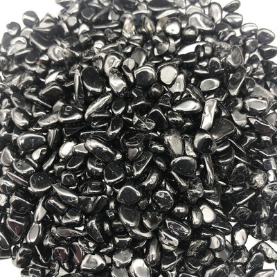 200g prírodný minerálny kameň obsidián štrk kryštály veľkoobchodné odmagnetizovanie DIY bytové dekorácie dekor