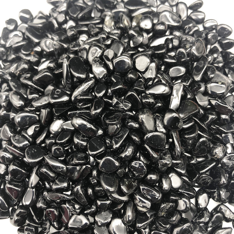 200g prírodný minerálny kameň obsidián štrk kryštály veľkoobchodné odmagnetizovanie DIY bytové dekorácie dekor