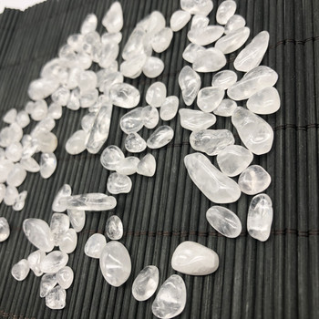 200g Φυσικό Χαλίκι Crystal Clear Quartz Διακόσμηση σπιτιού Ακανόνιστη Ενυδρείο Θεραπευτική Ενέργεια Ορυκτό Βράχου