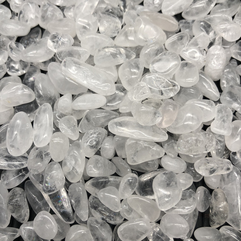 200 g natūralaus žvyro, krištolo skaidrumo kvarcas, namų dekoro puošmena netaisyklingai akvariumo gydomoji energija uolienų mineralas