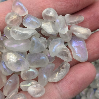 500g chipsuri colorate prăbușite cu cristal de cuarț zdrobit Piatră lustruită Macadam Pietriș pietre prețioase DIY Acvariu de pește pentru acvariu Decor