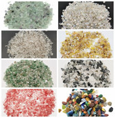 100g Dekoratyvinis akmuo Žvyras Kvarcas Akmenukas Mielas Madingas Akmens dekoras Baseinas Poliruotas akmuo Sodo Papuošalas