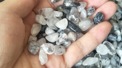 100g Dekoratyvinis akmuo Žvyras Kvarcas Akmenukas Mielas Madingas Akmens dekoras Baseinas Poliruotas akmuo Sodo Papuošalas