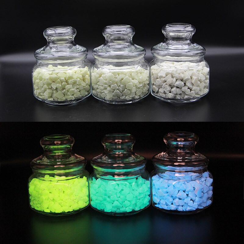 Sodo dekoras Šviečiantys akmenys tamsoje šviečiantys Dekoratyviniai akmenukai Lauko Akvariumo Apdailos Akvariumo Akvariumo Spalva