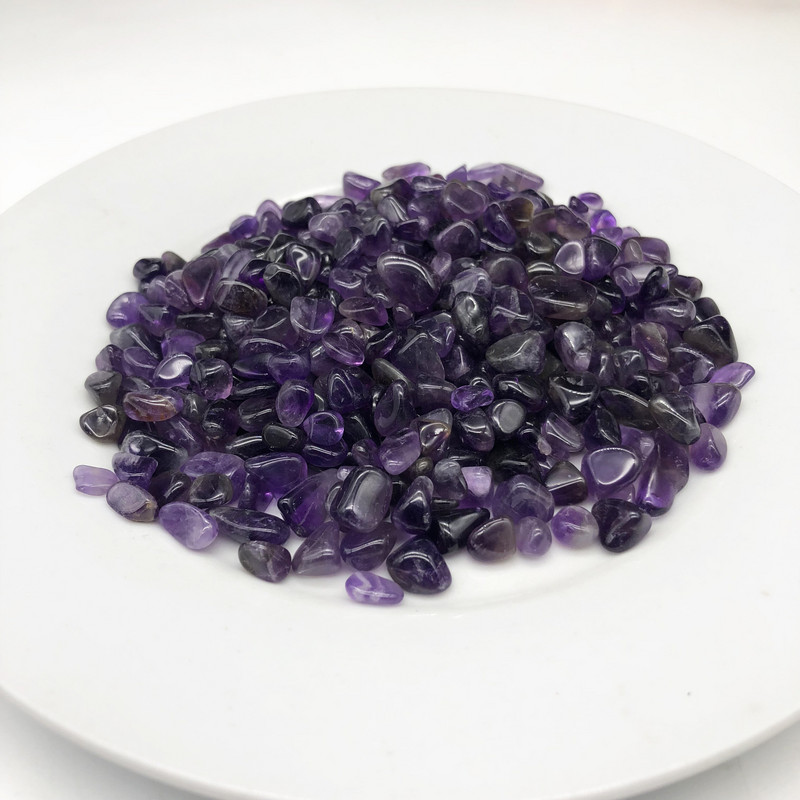 200g Természetes kristálykavics minta ametiszt lakberendezési szabálytalan akvárium gyógyító energia kő kőzet ásvány