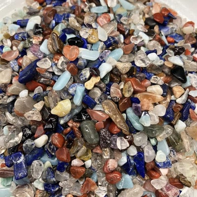 200 g cuarț natural amestecat piatră cristal alb lapis lazuli piatră în formă regulată Reiki vindecare decorațiuni pentru casă