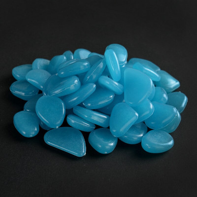 100 vnt. sodo dekoras Šviečiantys akmenys tamsoje šviečiantys dekoratyviniai akmenukai lauko dekoras Akvariumas Akvariumas Akvariumas Akvariumas