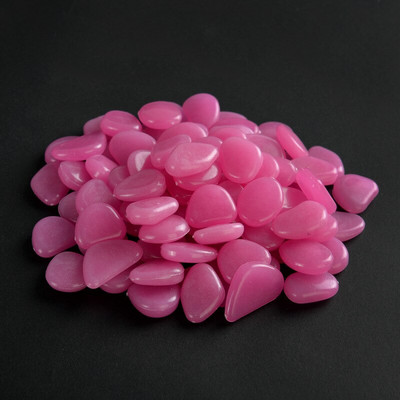 100 vnt. sodo dekoras Šviečiantys akmenys tamsoje šviečiantys dekoratyviniai akmenukai lauko dekoras Akvariumas Akvariumas Akvariumas Akvariumas