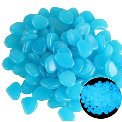 500 ks svietiace kamene záhradné svietiace v tme kamene skaly záhradná cesta kamienky skala akvárium dekorácia záhradné ozdoby