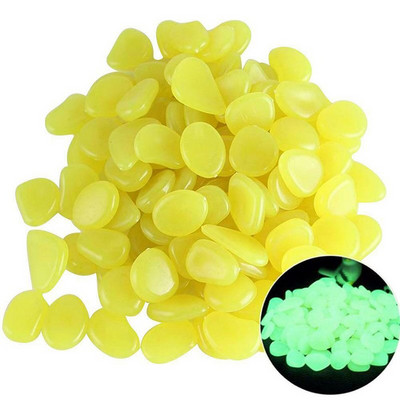 500 ks svietiace kamene záhradné svietiace v tme kamene skaly záhradná cesta kamienky skala akvárium dekorácia záhradné ozdoby