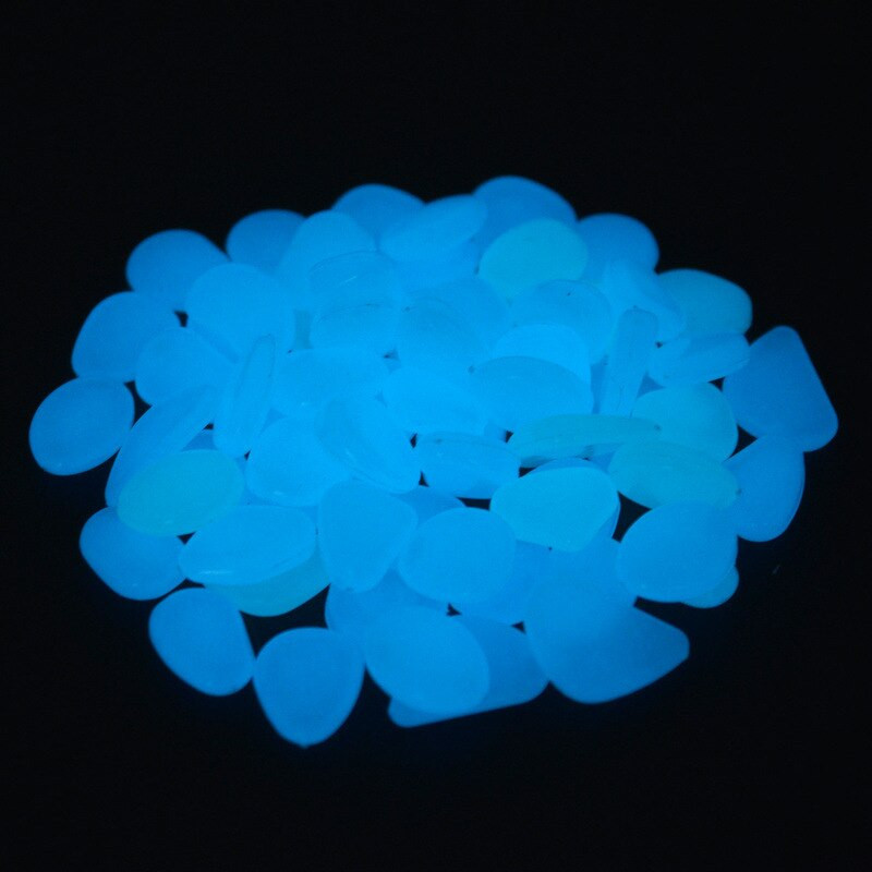 Záhradná dekorácia Svetelné kamene svietiace v tme Dekoratívne kamienky Vonkajšia dekorácia akvária Kamienkové kamene Dekorácia dvora do akvária