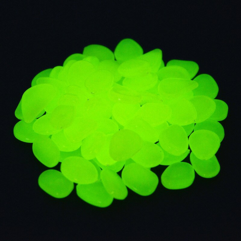 Záhradná dekorácia Svetelné kamene svietiace v tme Dekoratívne kamienky Vonkajšia dekorácia akvária Kamienkové kamene Dekorácia dvora do akvária