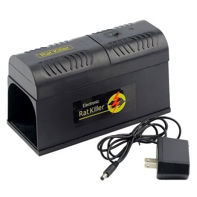 Behogar Electric Shock Pelė Pelės Žiurkė Graužikų gaudyklė narvas žudikas Užtrauktukas Atmetimo atmetiklis Rimtų kenkėjų kontrolei EU US JK Kištukas