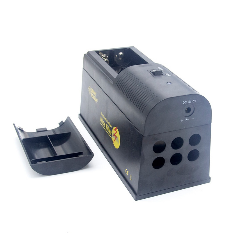 Електрическа мишка с високо напрежение, капан за плъхове, убиец на мишки за многократна употреба, електронни гризачи, мишки, мишки, инструмент за борба с вредителите за домашна употреба