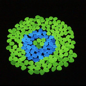 100 80 90 vnt Šviečiantys akmenys tamsoje kiemo dekoras Sodo akmenukai Uolos takai Vejos sodo apšvietimas Naujieji metai