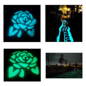 100 ks záhradných potrieb, kameňov, ktoré svietia v tme, svetiel, kamienkov, kameňov na chodníky, dekorácií do akvária.