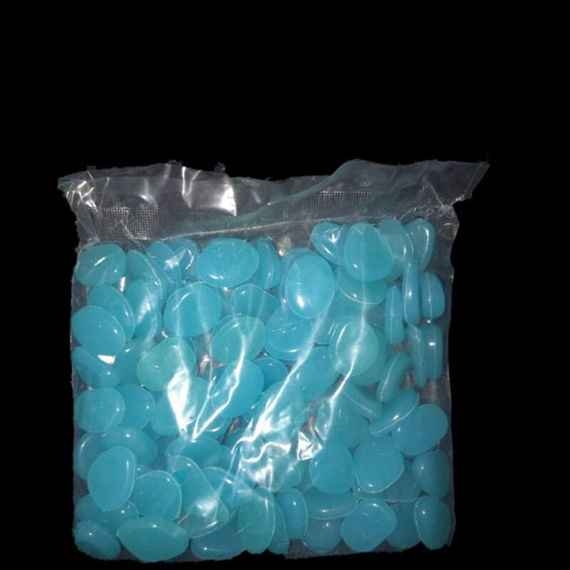 100 ks záhradných potrieb, kameňov, ktoré svietia v tme, svetiel, kamienkov, kameňov na chodníky, dekorácií do akvária.