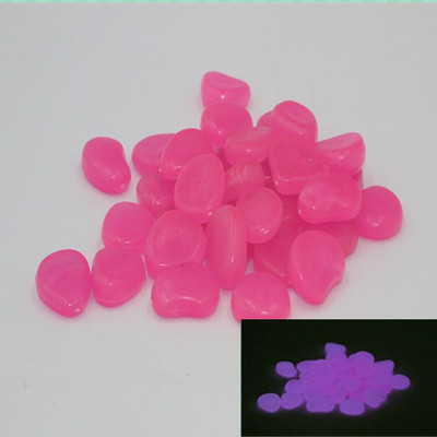 Szuperfényes világító kő kiemelés fluoreszcens kavics akvárium fényes cserepes dekoráció Kerti izzó kavics