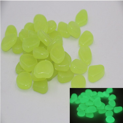 Szuperfényes világító kő kiemelés fluoreszcens kavics akvárium fényes cserepes dekoráció Kerti izzó kavics