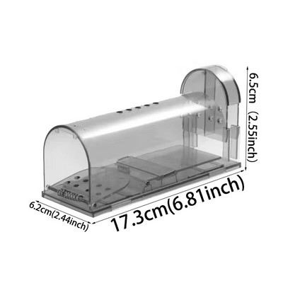 Chytač hlodavcov, automatický zámok, inteligentná živá pasca na myši, žiadne zabíjanie zvierat, klietka na kontrolu domácich zvierat, opakovane použiteľné myši