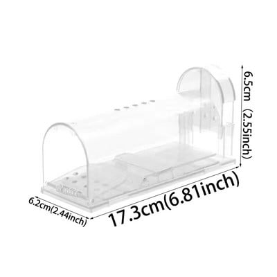 Chytač hlodavcov, automatický zámok, inteligentná živá pasca na myši, žiadne zabíjanie zvierat, klietka na kontrolu domácich zvierat, opakovane použiteľné myši