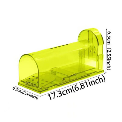 Chytač hlodavcov, automatický zámok, inteligentná živá pasca na myši, žiadne zabíjanie zvierat, klietka na kontrolu domácich zvierat, opakovane použiteľné myši