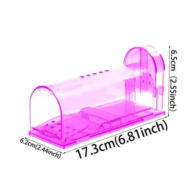 Chytač hlodavcov, automatický zámok, inteligentná živá pasca na myši, žiadne zabíjanie zvierat, klietka na kontrolu domácich zvierat, opakovane použiteľné myši