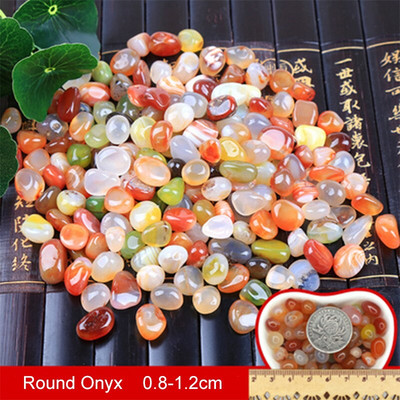 500g/stal. Lietaus gėlių akmenys Natūralus agatas Mėsingas augalas puošia akmenis Akvariumas Spalvoti akmenukai Sodo puošmena