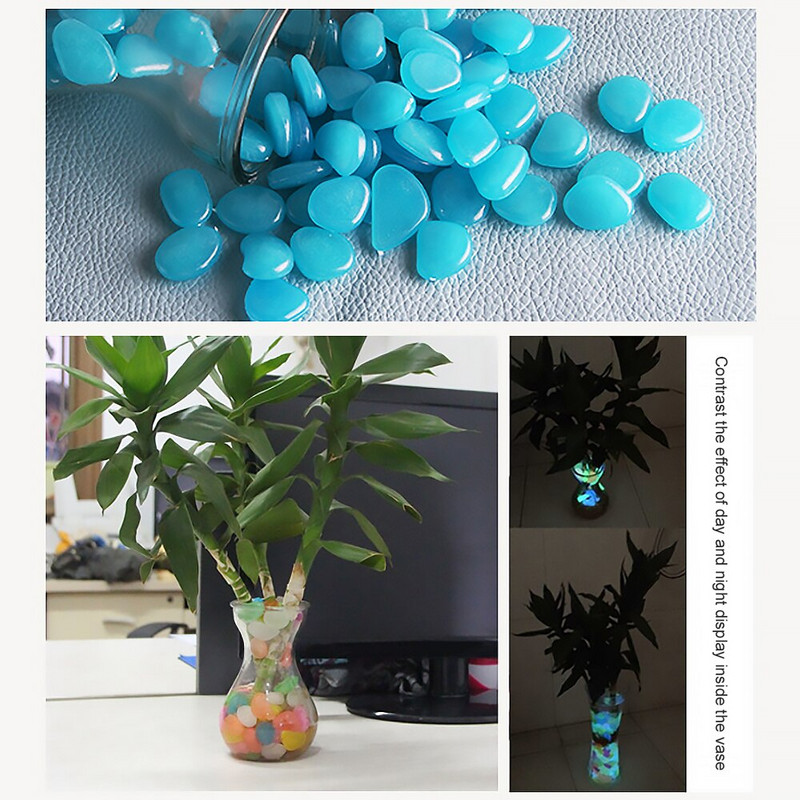 200 vnt akvariumo puošmena šviečiantis akmuo Akvariumo akmuo Akmuo Šviečiantis akmuo akmenukas šviesus akmuo