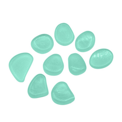 Sodo dekoratyviniai šviečiantys akmenys šviečia tamsoje akmenukais akmenys žėrintys veja Akvariumo kiemo dekoras Šviečiantys akmenys