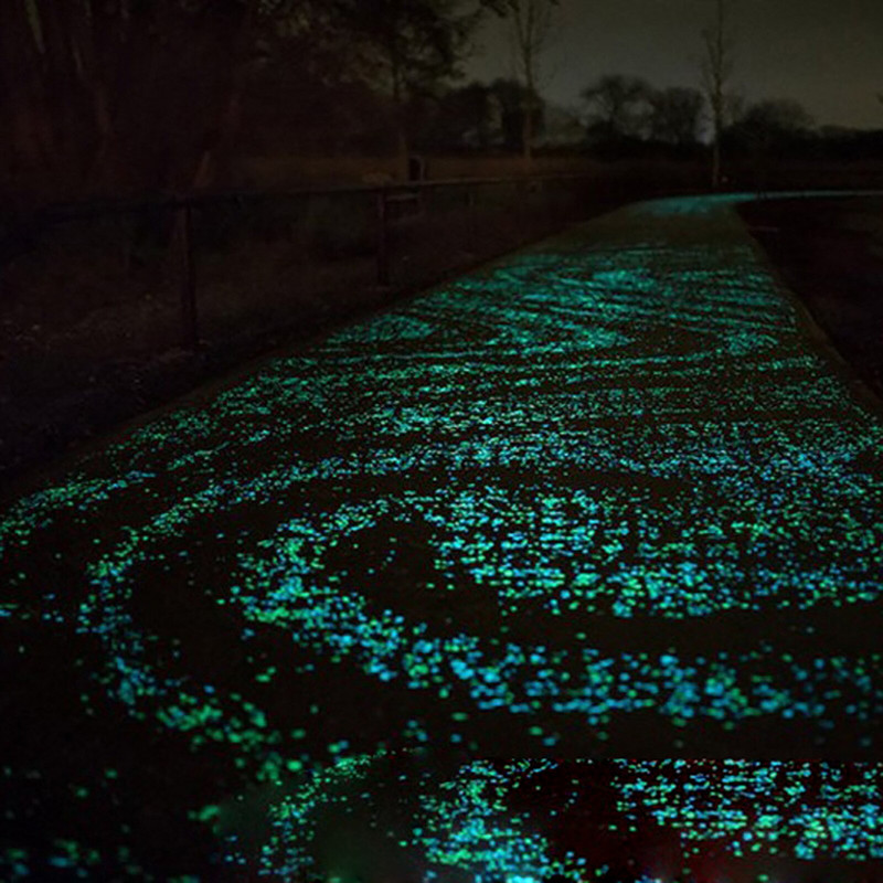 200 komada kamenih kamenčića koji svijetle u tami Kućni vanjski vrt Šetalište Akvarij Ukrasni kamenčići Ukras za vrt